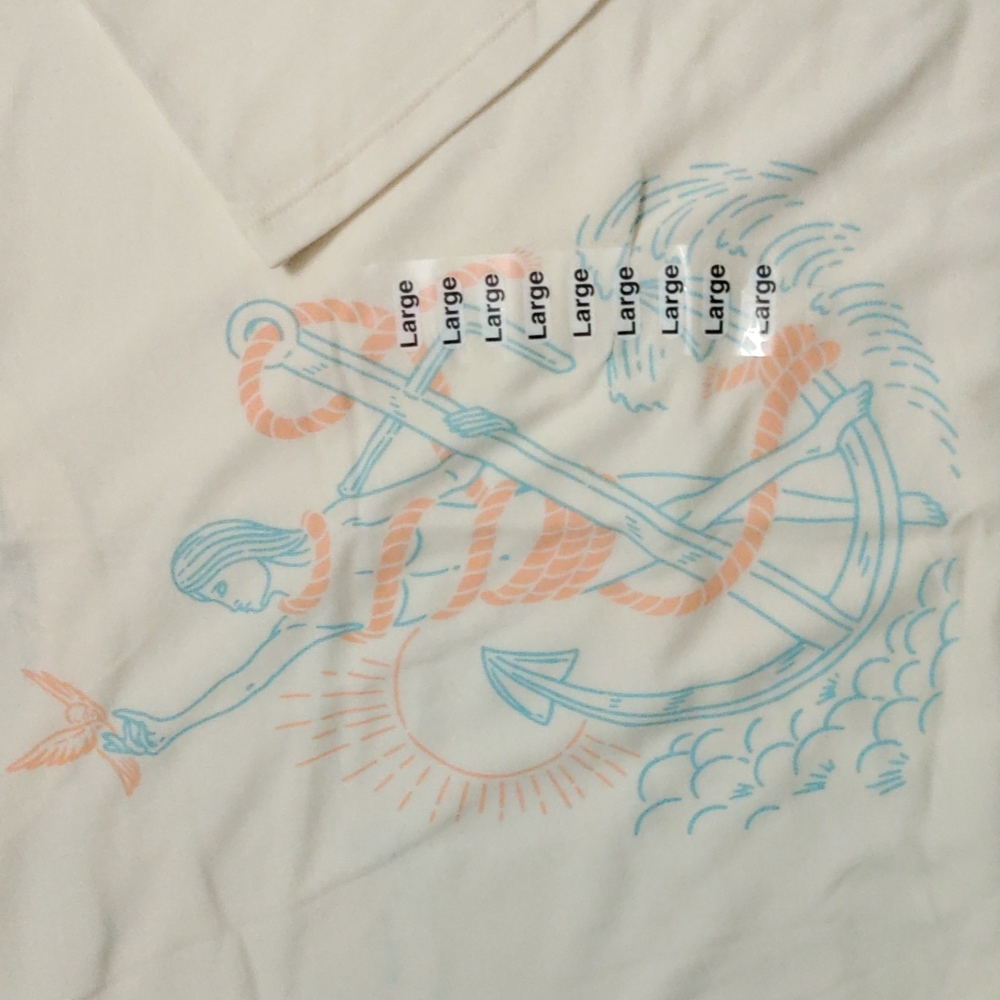 SOLD🆕WT🧞♀️HURLEY🧜♂️NIKE*DRI-FIT🧜♀️MERMAID🪄🔮🕶️🌊LARGE - Picture 1 of 6